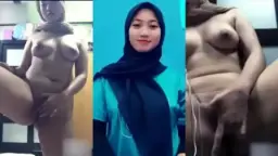Amirah Syariza Menggoda Dengan Hijab, Nafsu Menggelegak