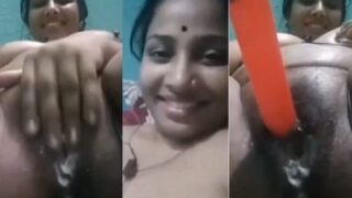 Video Mesum Bibi Tamil Mainkan Mainan Seks Sambil Masturbasi