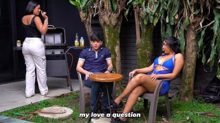 Diam, Jangan Berisik! – Ibu Tiri Ngewe Pacar Anak Perempuannya Diam-diam, Kontol Besar Jackson Sama Lina Henao.