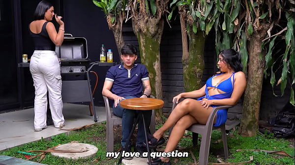 Diam, Jangan Berisik! – Ibu Tiri Ngewe Pacar Anak Perempuannya Diam-diam, Kontol Besar Jackson Sama Lina Henao.