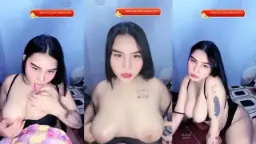 Angel99 Ngejilat Puting Sampe Basah