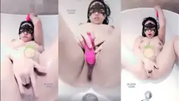 Jessy Colmek Sambil Rebahan, Becek Banget Sampe Muncrat