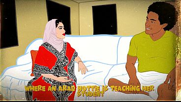 Guru Arab Montok Besar Pantatnya Ngajarin Murid Trik-trik Baru Yang Bikin Nagih.