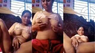 Desi Bhabhi Telanjang, Pamer Tetek Susu Putih Dan Memek Basah.