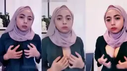 Miera Bikin Mendingan Ngehe Pas Pake Hijab, Bibir Bawahnya Keringetan.