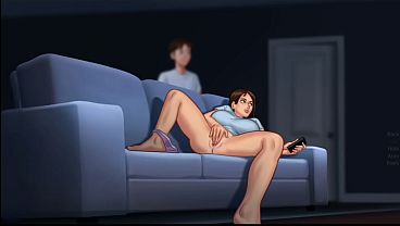 Satu Tatapan Ibu Tiri, Hari Ini Jadi Panas Dan Basah (18+)