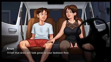 Ibu Tiri Nungguin Dengan Sabar… Terus Nanya Yang Bikin Panas (18+) | Event Rute Baru | Summertime Saga