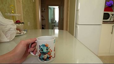 Pagi-pagi Udah Dikasih Deepthroat Sama Mamah Tiri