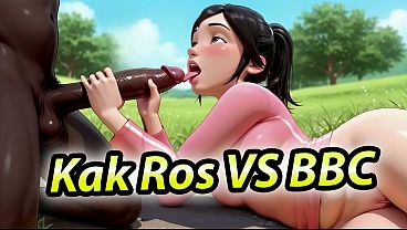 Kak Ros Lagi Kena Kontol Hitam Yang Bikin Makin Liar.