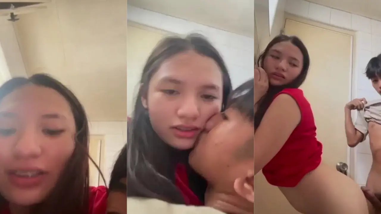 Pacar Cina Putih Mulus, Crot Di Kamar Mandi Sampe Becek.